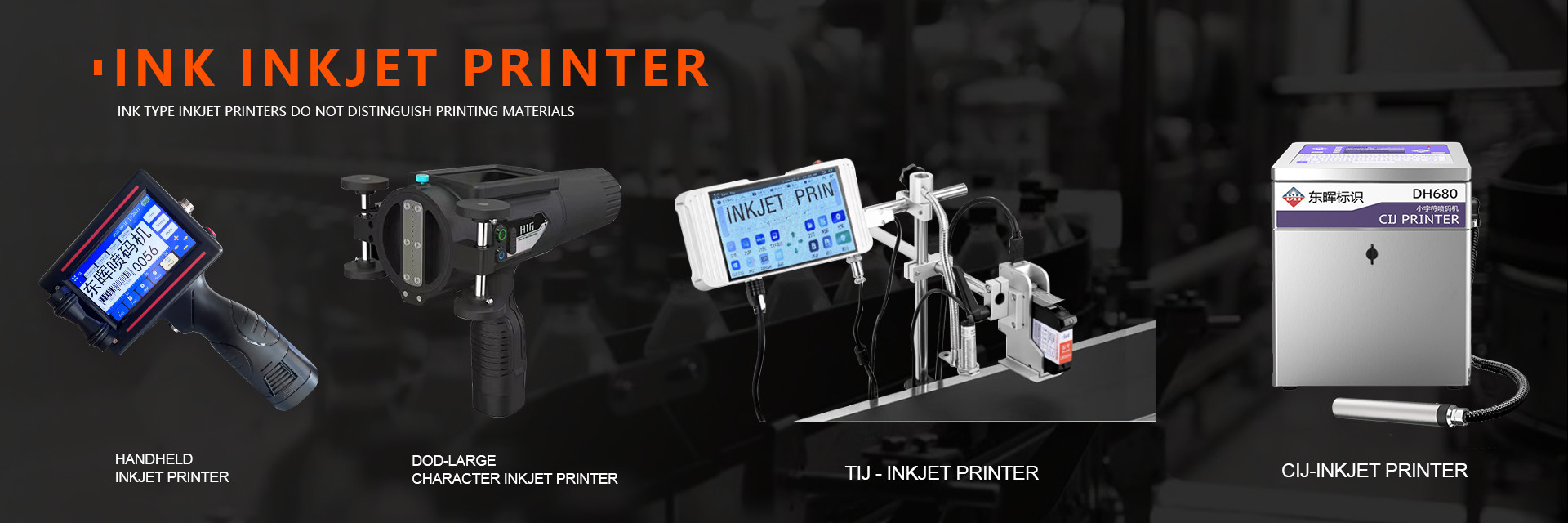 quality Handheld Inkjet Printer factory